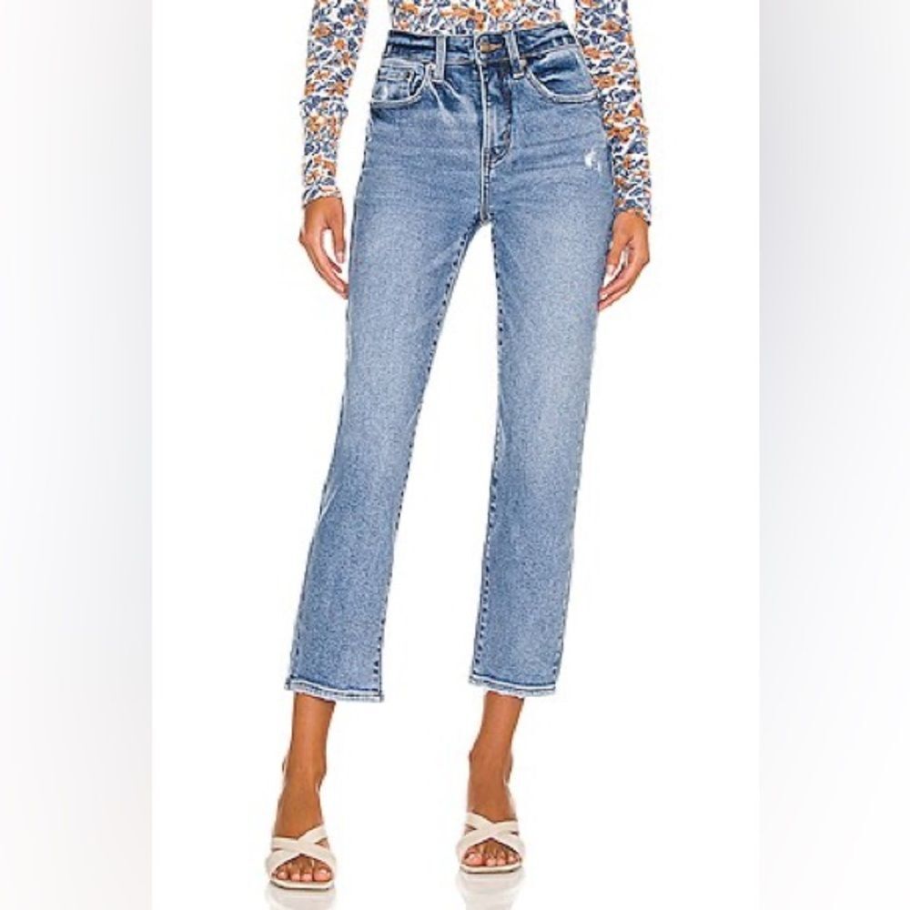 Pistola Jeans Monroe High Rise Slim Cigarette Mirage Blue Denim Size 30